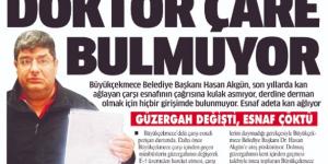 DOKTOR ÇARE BULMUYOR!