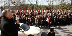 CHP SARIYER SEÇİM OFİSİ COŞKULU TÖRENLE AÇILDI