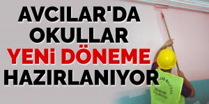 Avcılar’da okullar yeni döneme hazırlanıyor