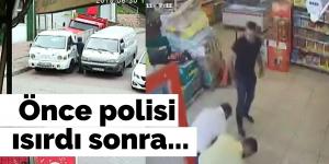 İstanbul’da şok olay! Önce polisi ısırdı sonra…