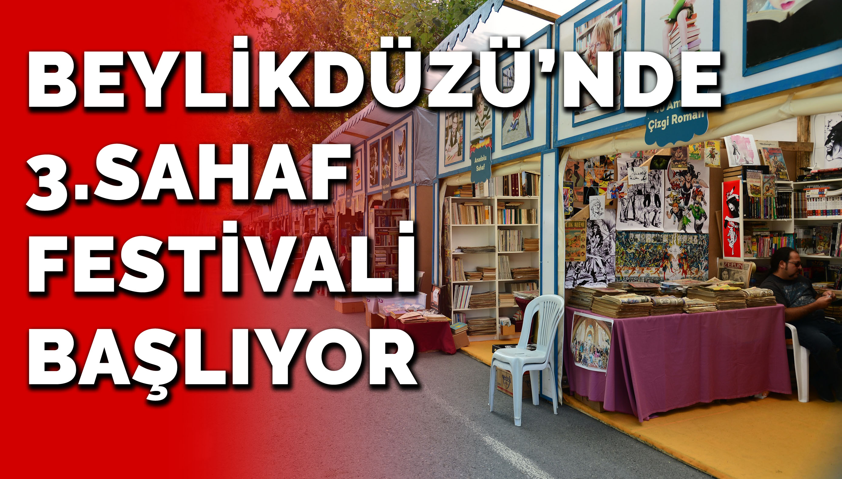 BEYLİKDÜZÜ’NDE 3.SAHAF FESTİVALİ BAŞLIYOR