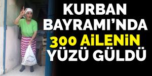 Büyükçekmece Belediyesi Kurban Bayramı’nda 300 ailenin yüzünü güldürdü