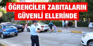 ÖĞRENCİLER ZABITALARIN GÜVENLİ ELLERİNDE