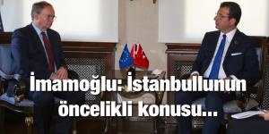 Ekrem İmamoğlu: İstanbullunun öncelikli konusu…