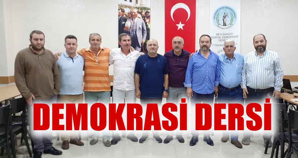 DEMOKRASİ DERSİ