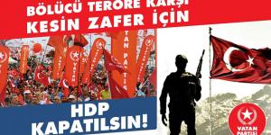 Doğu Perinçek: Bu bir başlangıçtır, HDP kapatılmalıdır!