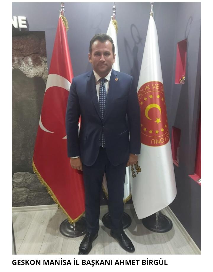GESKON Manisa İl Başkanı Ahmet Birgül’den Bayram Mesajı