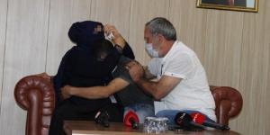 Şırnak’ta teslim olan terörist Mardin’de ailesiyle buluştu