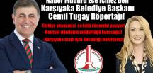Haber Müdürü Ece İçmez’den Karşıyaka Belediye Başkanı Cemil Tugay Röportajı