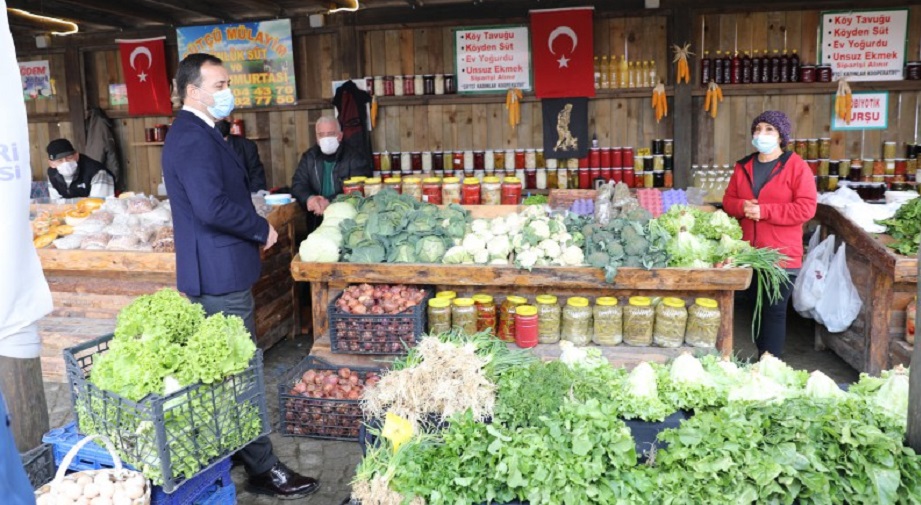 BAŞKAN YILMAZ’DAN KÖY PAZARINA DAVET