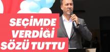 BAŞKAN YILMAZ SÖZÜNÜ TUTTU