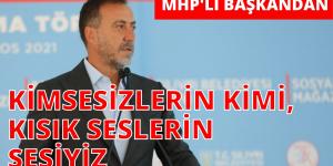 MHP’Lİ BAŞKANDAN ‘SOSYAL’ MESAJLAR