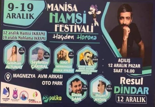 Manisa’da Hamsi Festivali yapılacak