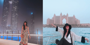 Ünlü oyuncu Sevda Dalgıç Dubai tatiline çıktı