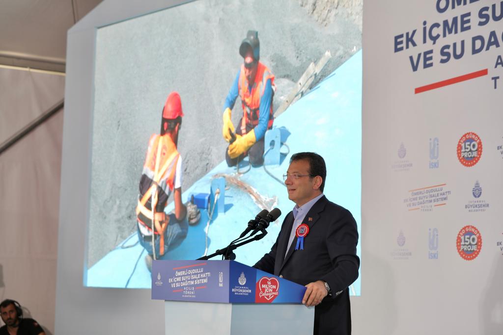 4,5 MİLYON İSTANBULLUYA HİZMET EDECEK PROJE TAMAMLANDI