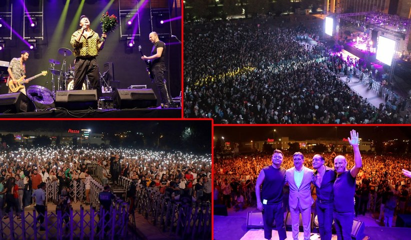 İmamların ‘Gelmesin’ diye uğraştığı Zakkum’un konserini Şanlıurfa’da 25 bin kişi izledi