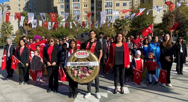 CUMHURİYET’İN 99. YILINDA LÖSEV ATA’NIN YOLUNDA
