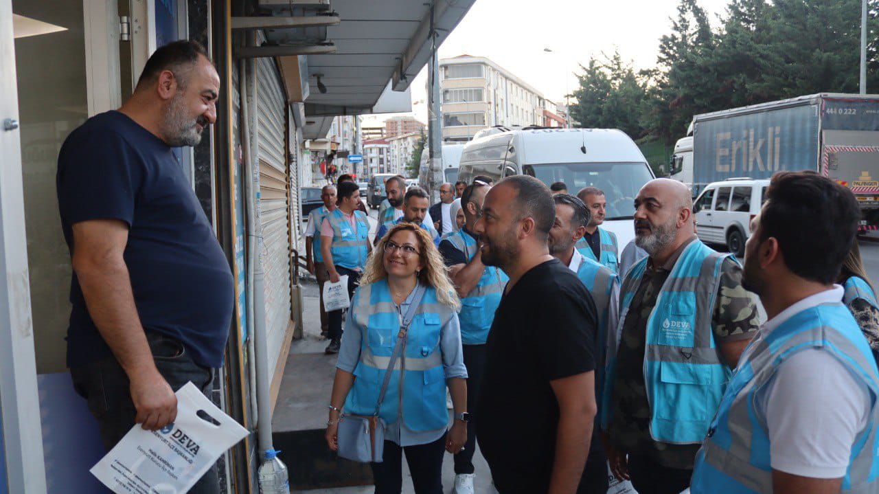 DEVA ESENYURT ISPARTAKULE ESNAFINI DİNLEDİ