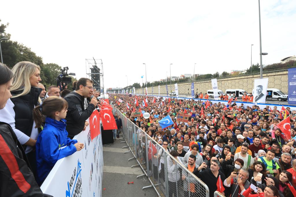 İMAMOĞLU’NDAN İSTANBULLULARA: OLİMPİYAT  YOLCULUĞUNUN EN DİNAMİK İNSANLARI SİZLER OLACAKSINIZ