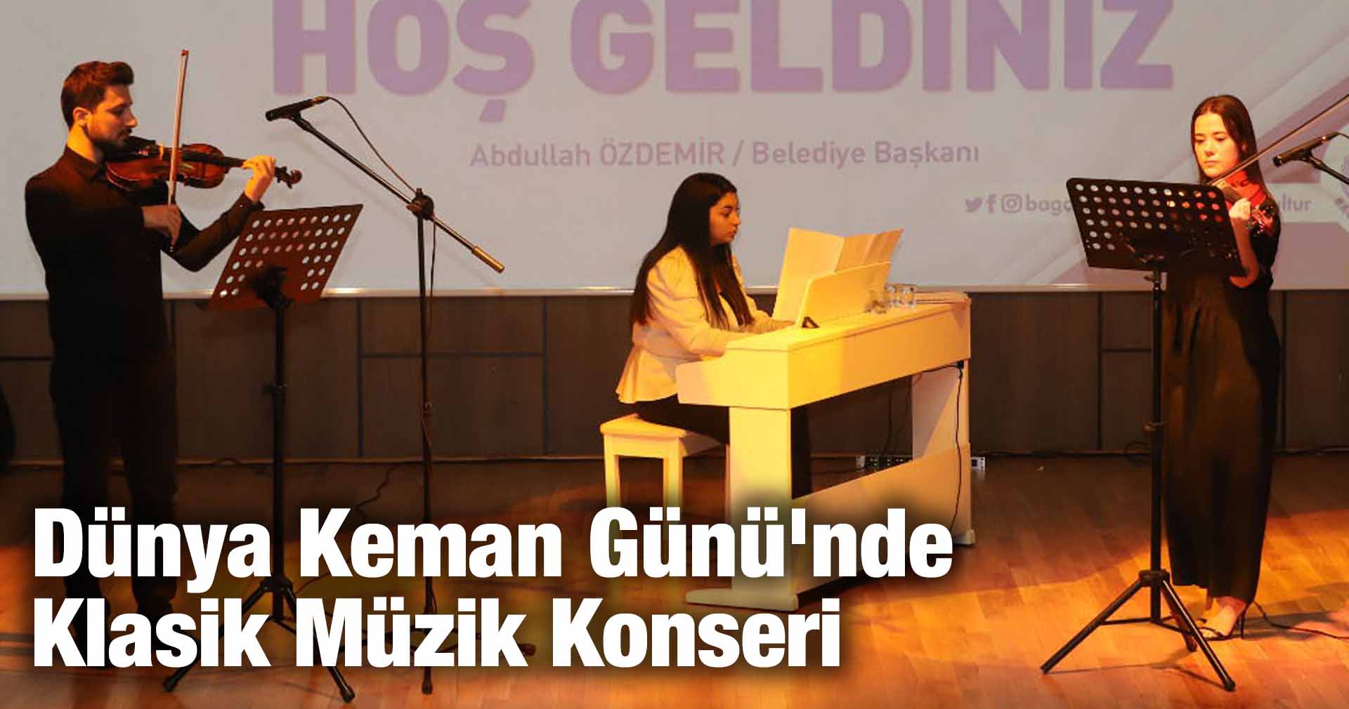 Dünya Keman Günü’nde Klasik Müzik Konseri