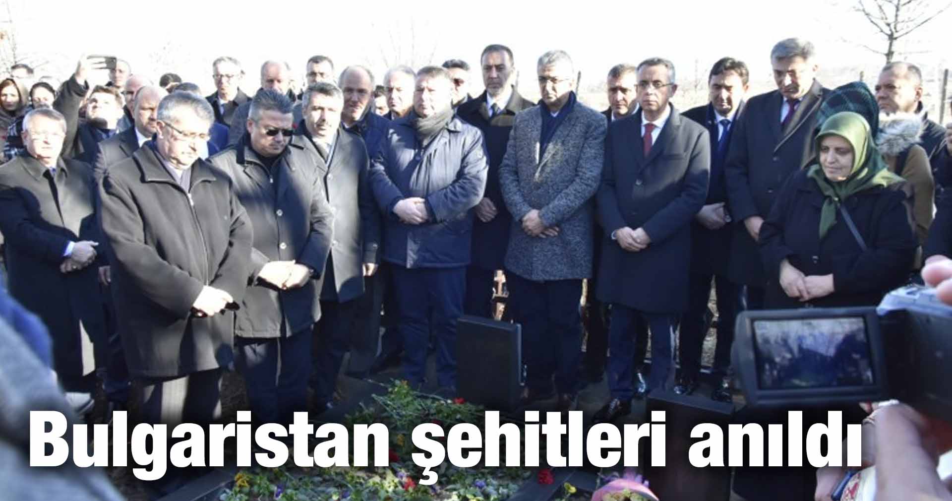 Bulgaristan şehitleri anıldı