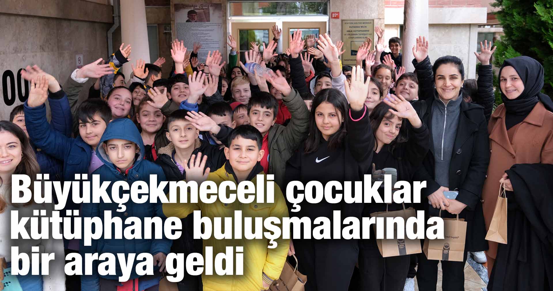 Büyükçekmeceli çocuklar kütüphane buluşmalarında bir araya geldi