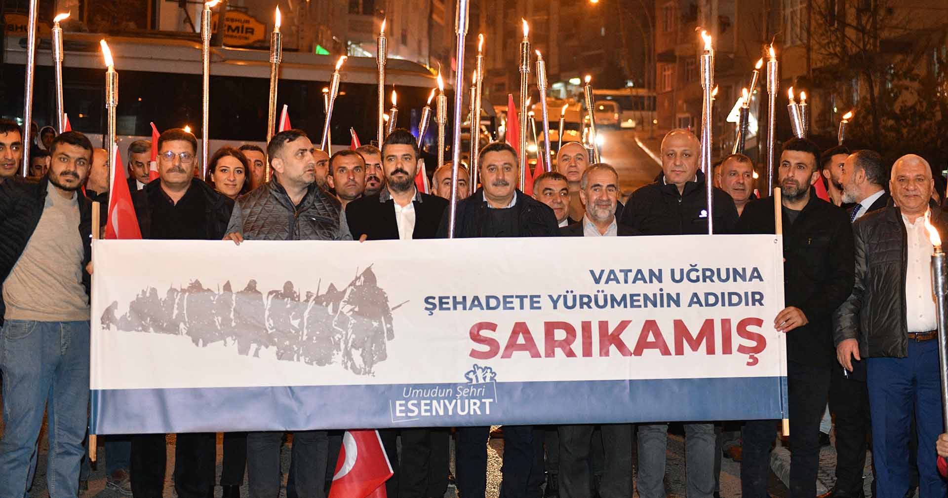 Esenyurt’ta Sarıkamış şehitleri anıldı