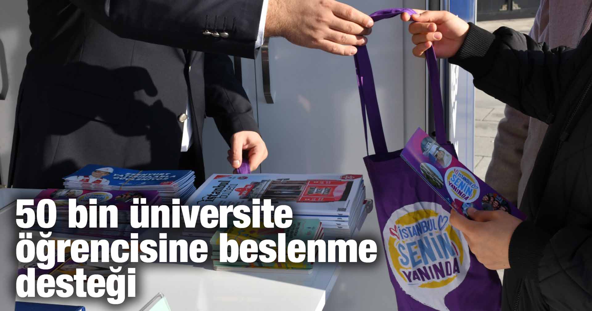 50 bin üniversite öğrencisine beslenme desteği