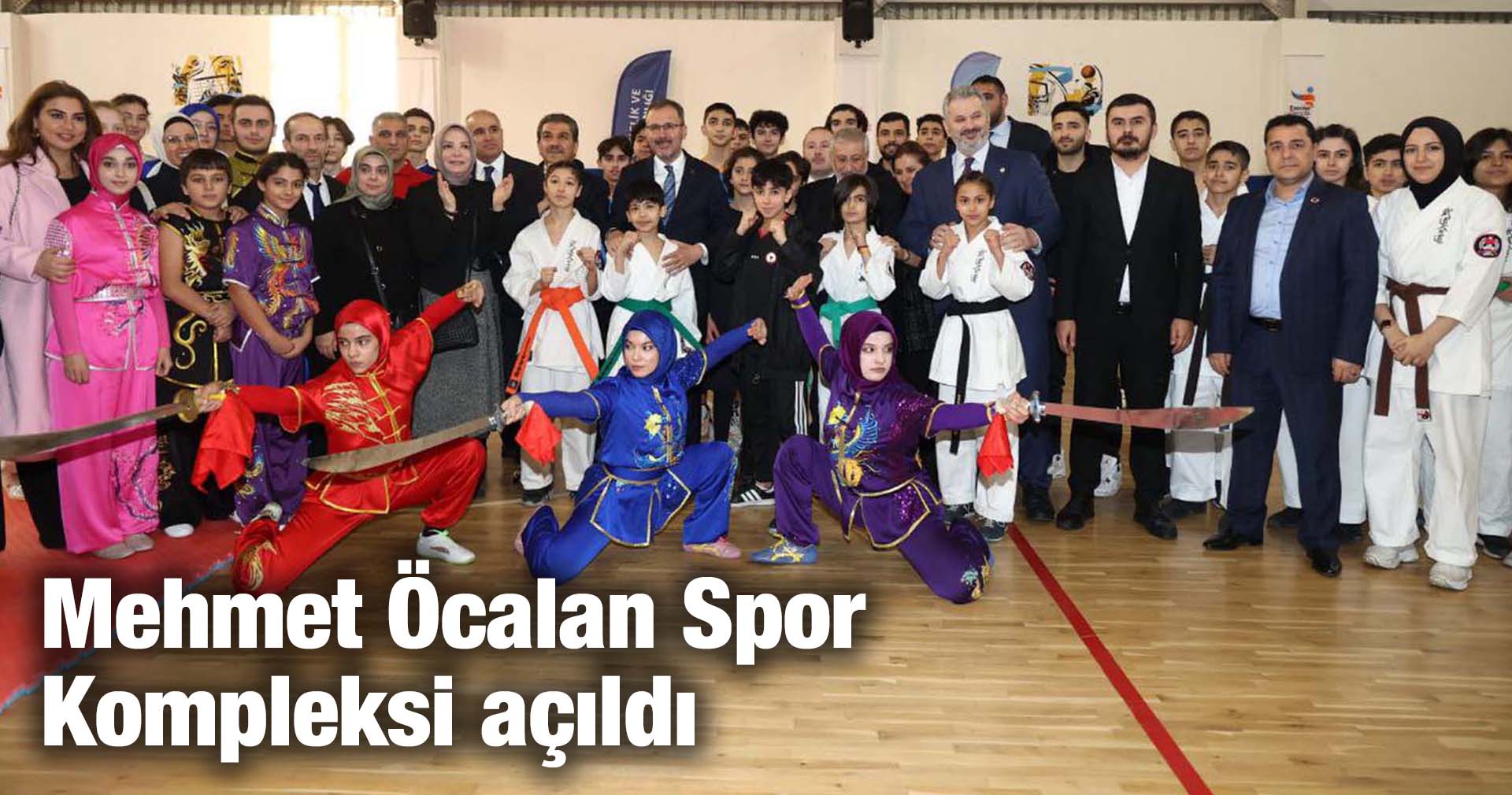 Mehmet Öcalan Spor Kompleksi açıldı