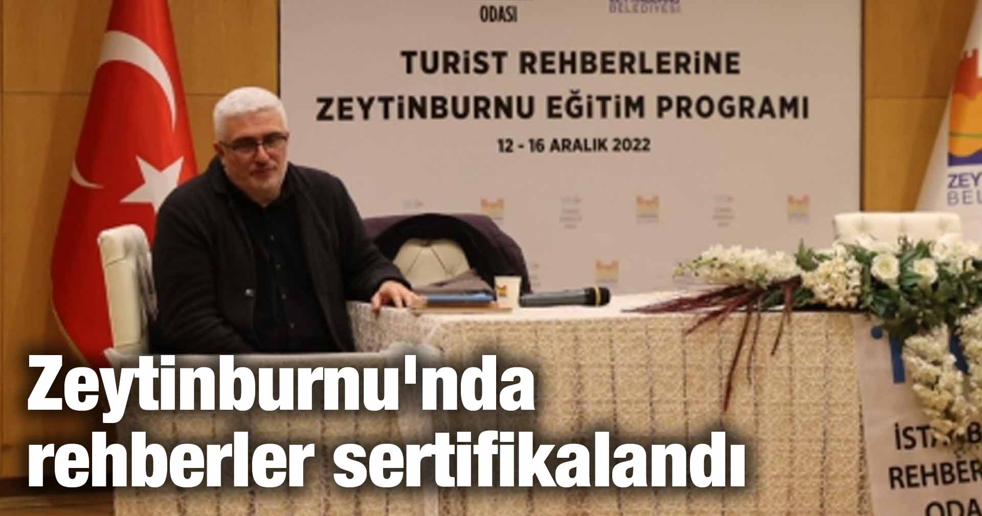 Zeytinburnu’nda rehberler sertifikalandı