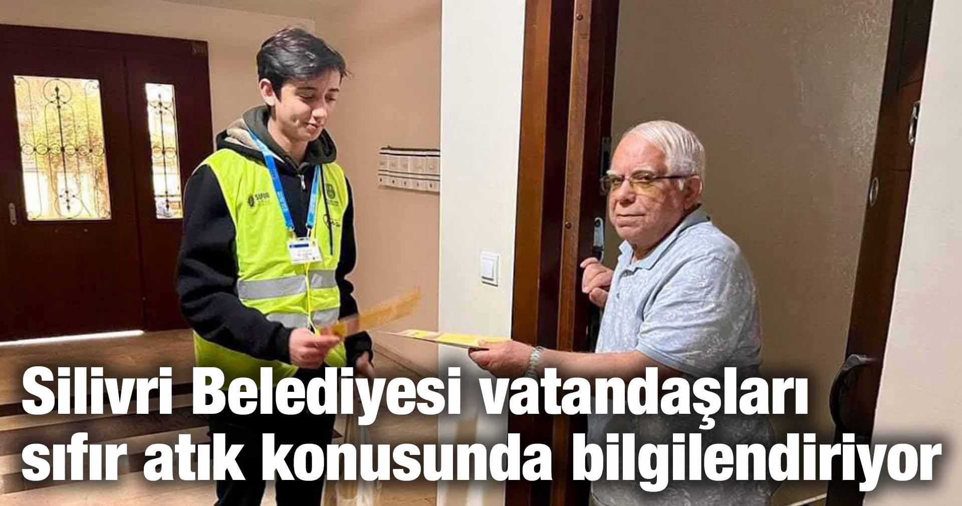 Silivri Belediyesi vatandaşları sıfır atık konusunda bilgilendiriyor