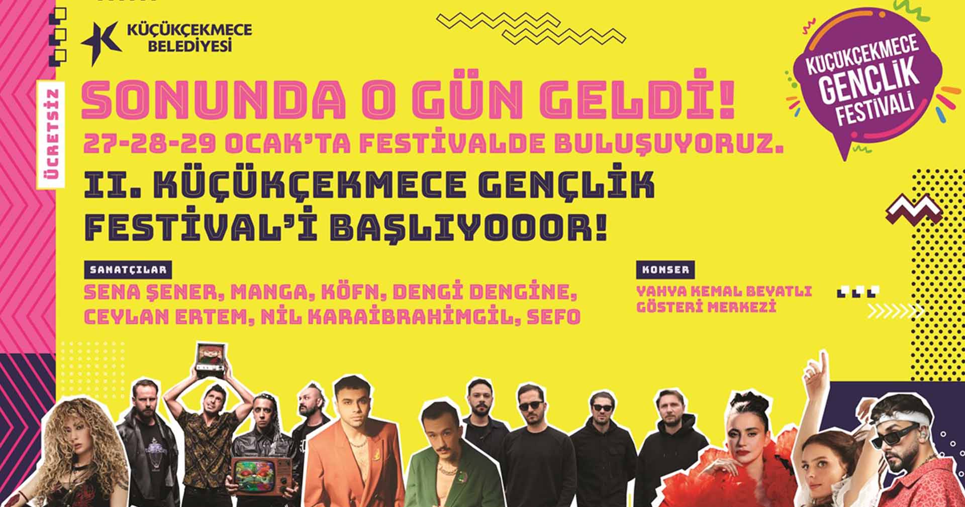 Gençlik Festivali 3 gün sürecek