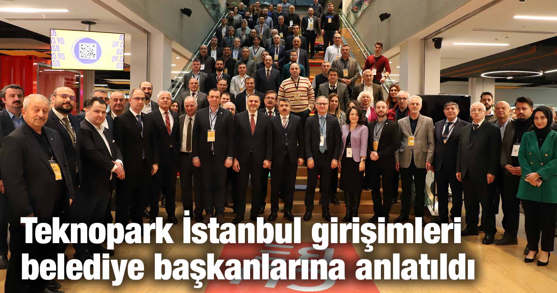 Teknopark İstanbul girişimleri belediye başkanlarına anlatıldı