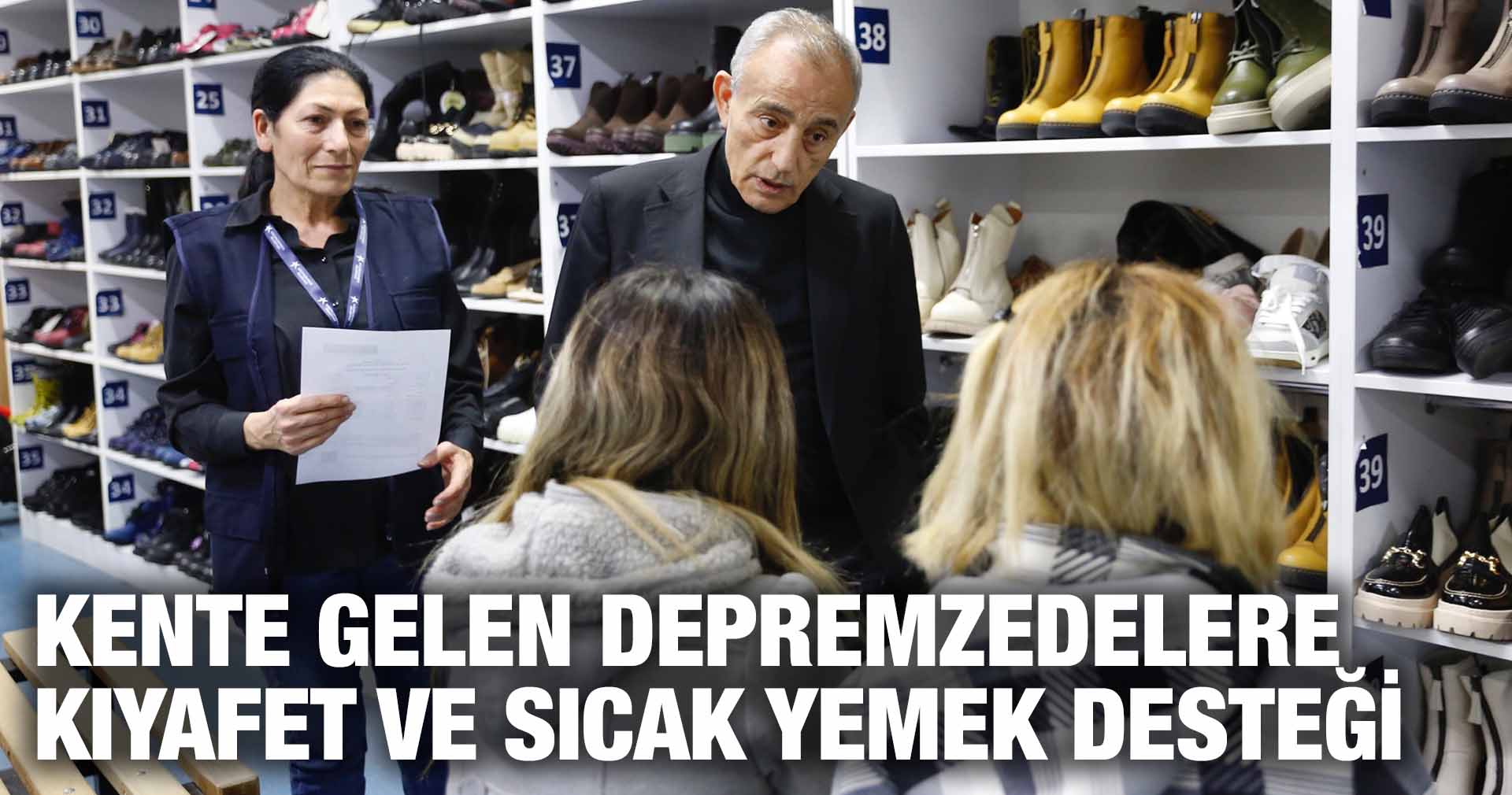 KÜÇÜKÇEKMECE BELEDİYESİ’NDEN KENTE GELEN DEPREMZEDELERE KIYAFET VE SICAK YEMEK DESTEĞİ