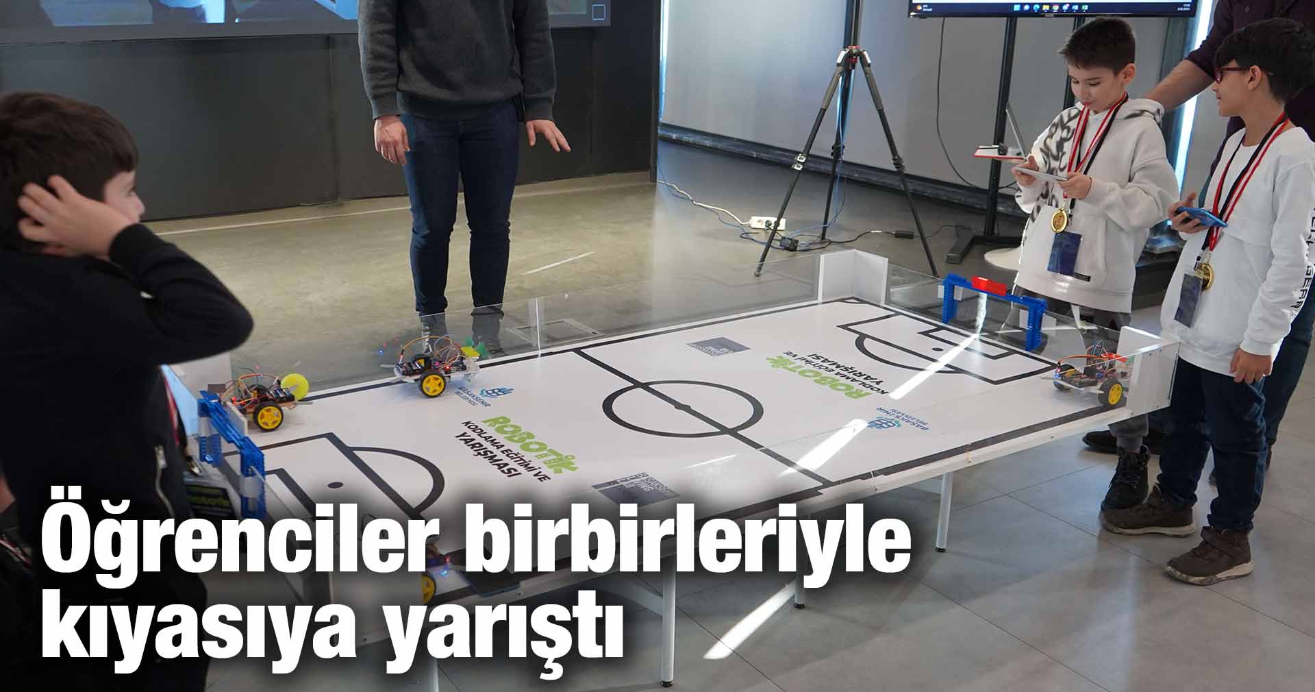 Öğrenciler birbirleriyle kıyasıya yarıştı