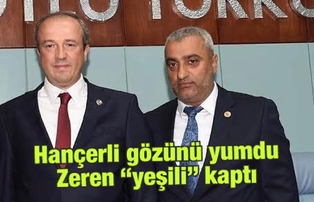 Hançerli gözünü yumdu Zeren “yeşili” kaptı