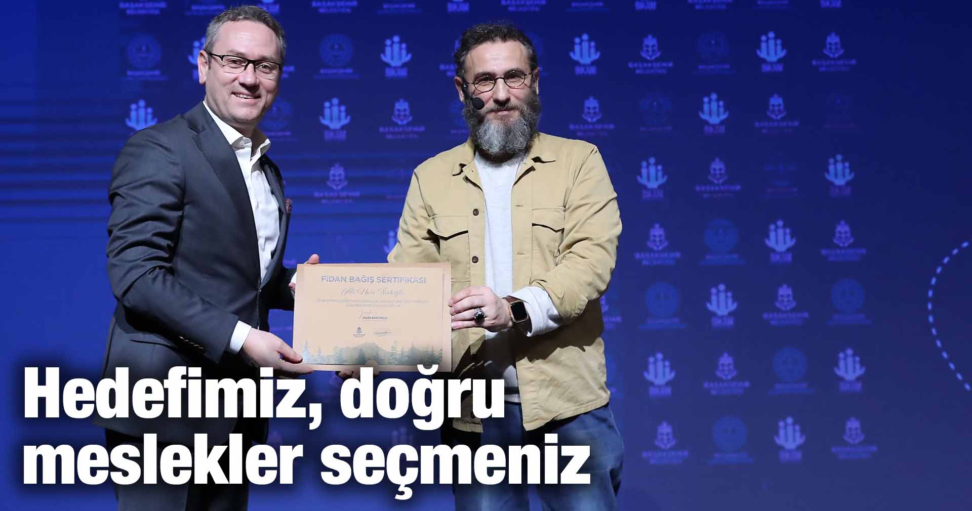 Hedefimiz, doğru meslekler seçmeniz