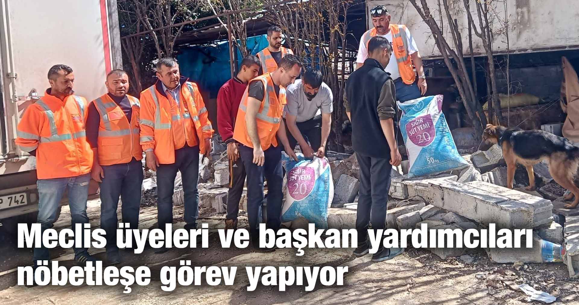 Meclis üyeleri ve başkan yardımcıları nöbetleşe görev yapıyor