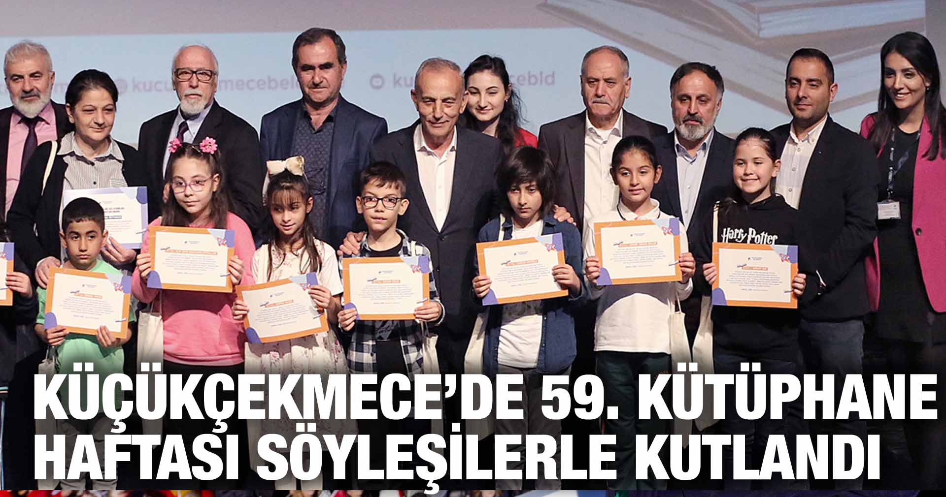 KÜÇÜKÇEKMECE’DE 59. KÜTÜPHANE HAFTASI SÖYLEŞİLERLE KUTLANDI