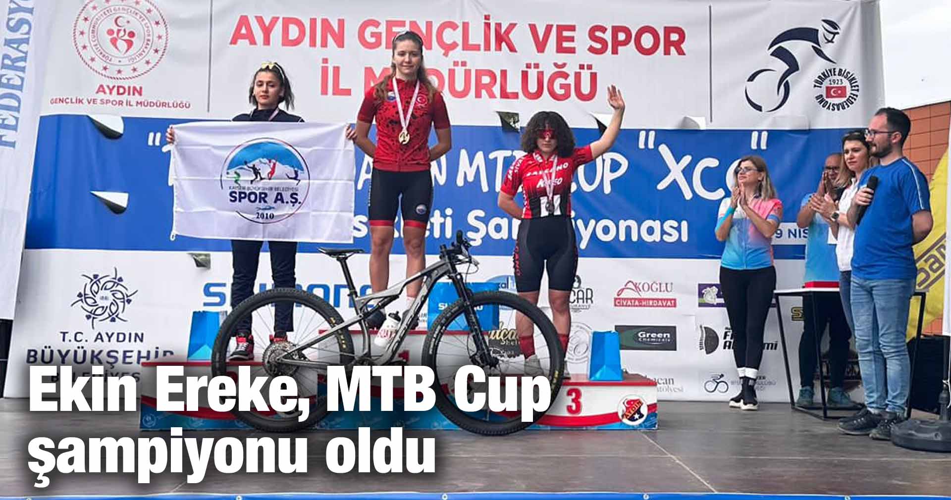 Ekin Ereke, MTB Cup şampiyonu oldu