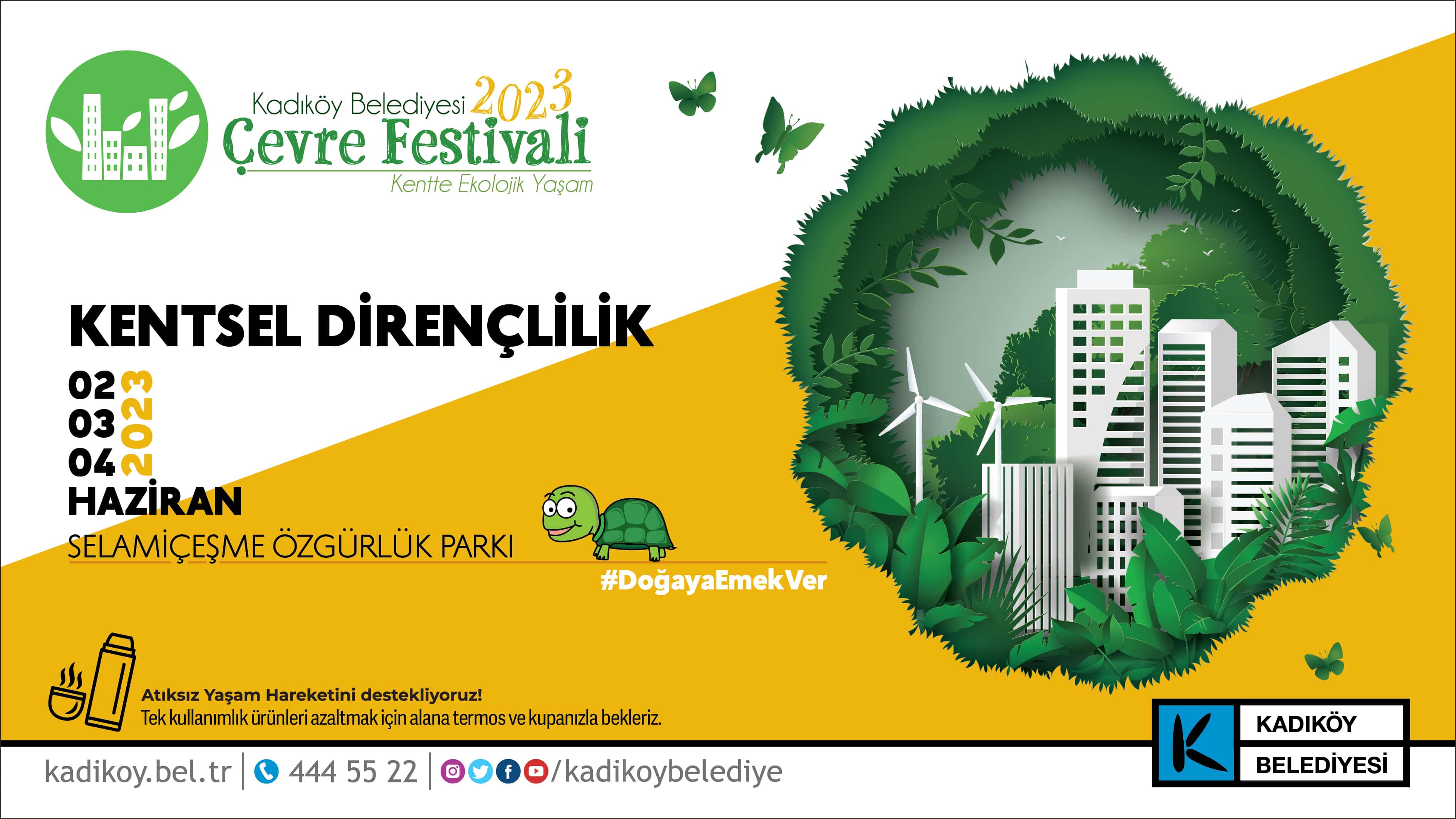 TÜRKİYE’NİN EN BÜYÜK ÇEVRE FESTİVALİ KADIKÖY’DE BAŞLIYOR