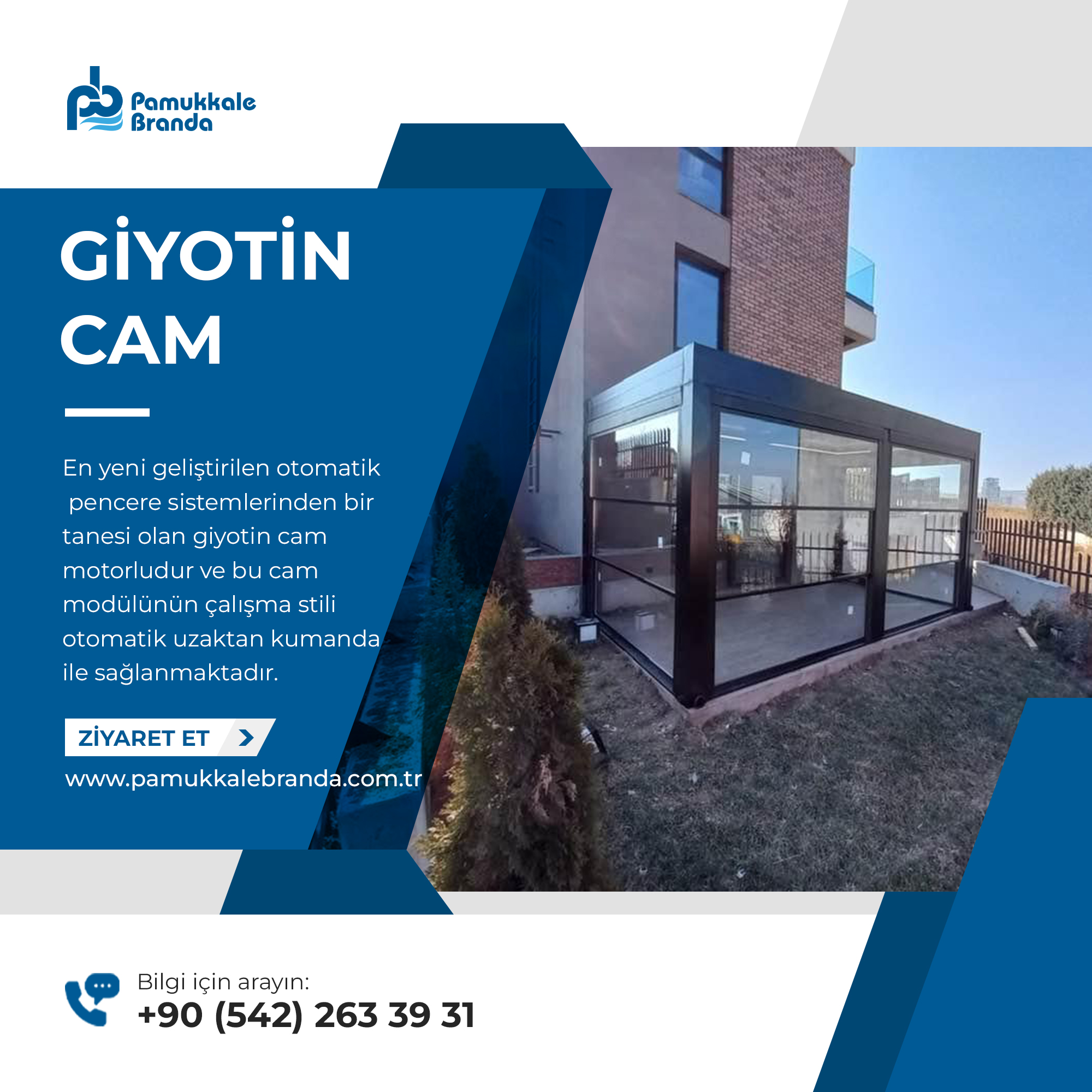 GİYOTİN CAM SİSTEMLERİ