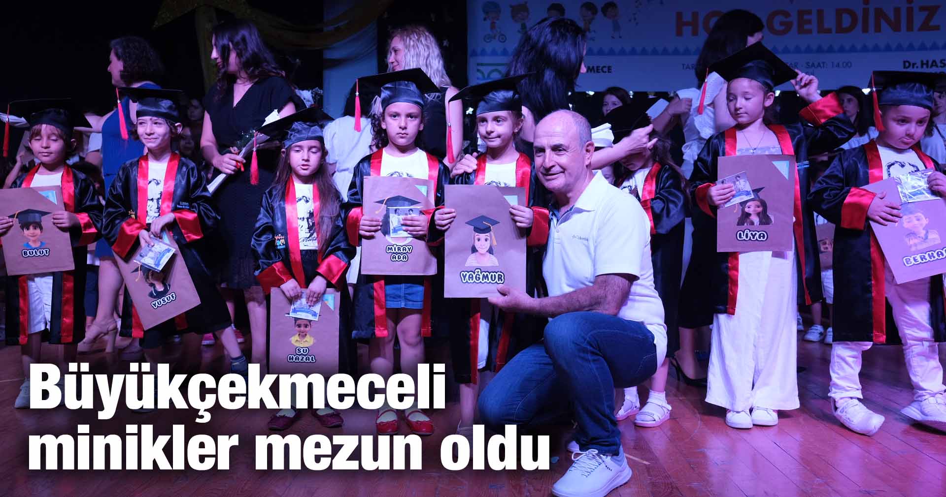 Büyükçekmeceli minikler mezun oldu