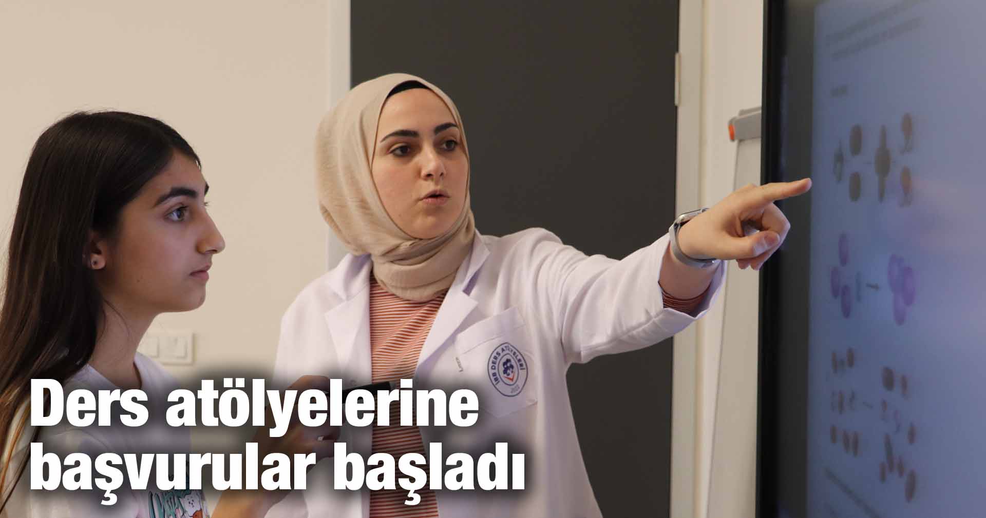 Ders atölyelerine başvurular başladı