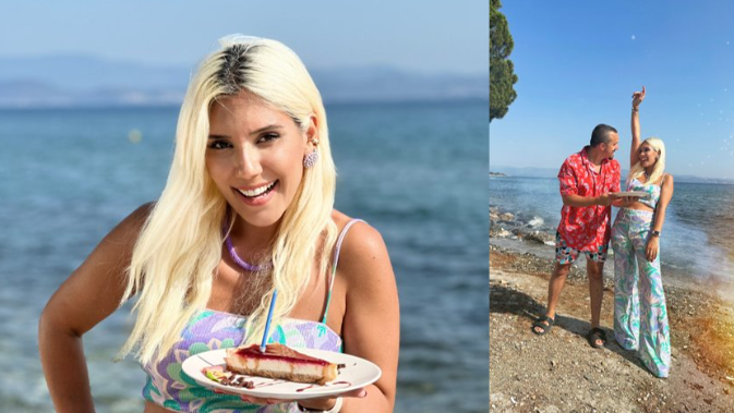 Ünlü Fenomen Zeynep Odabaşoğlu yeni yaşını sahilde kutladı
