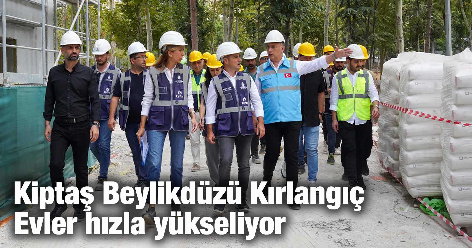 Kiptaş Beylikdüzü Kırlangıç Evler hızla yükseliyor