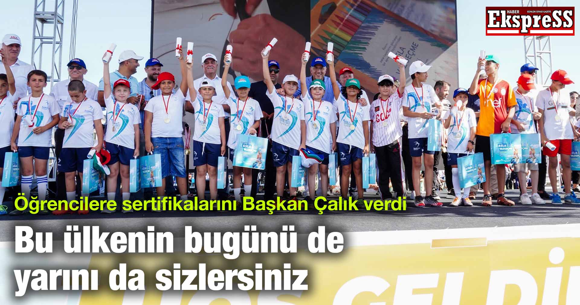 Çalık: Bu ülkenin bugünü de yarını da sizlersiniz