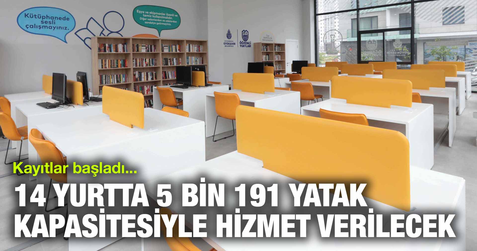 14 YURTTA 5 BİN 191 YATAK KAPASİTESİYLE HİZMET VERİLECEK