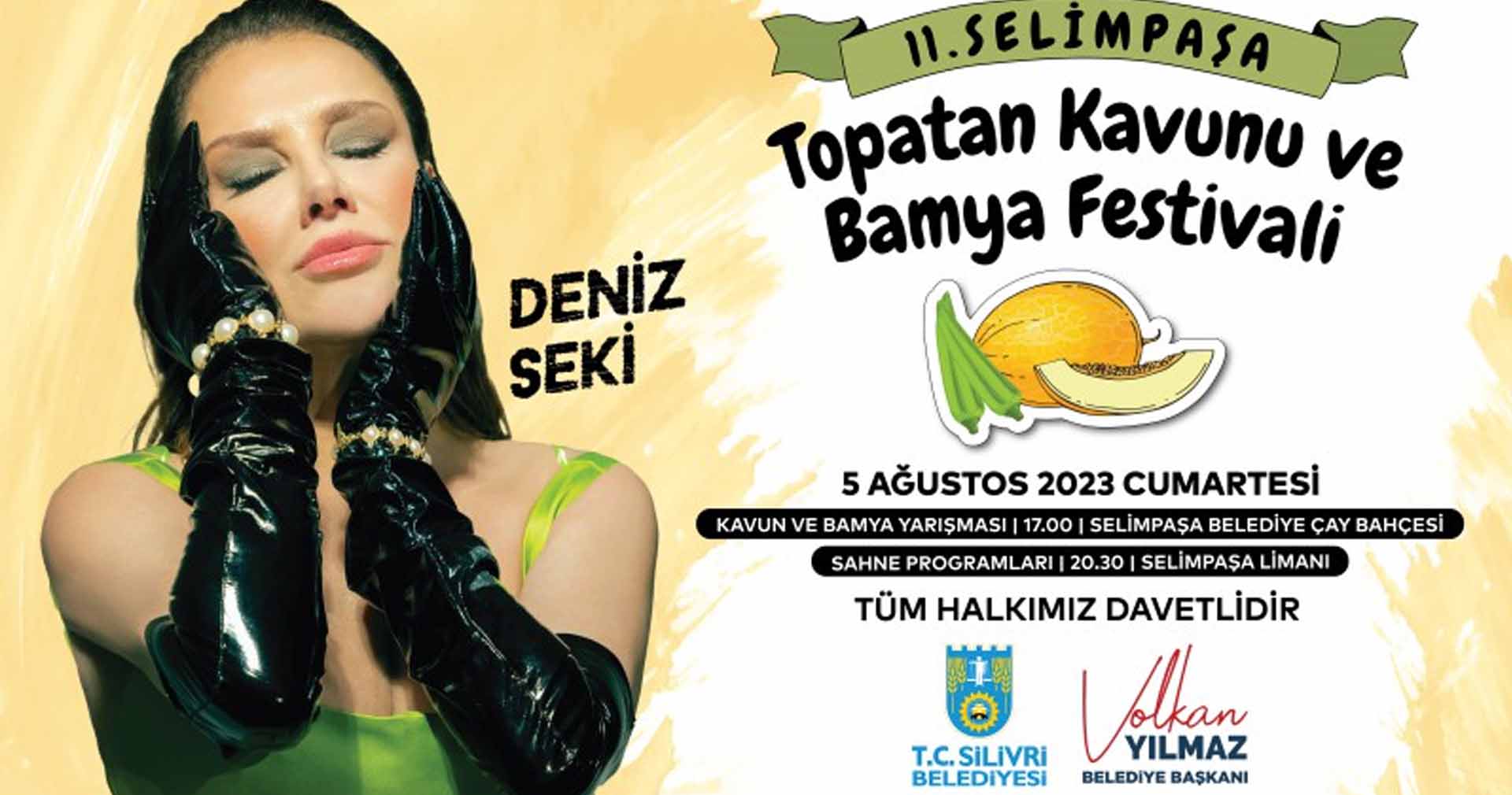 SELİMPAŞA KAVUN VE BAMYA FESTİVALİ 5 AĞUSTOS’TA