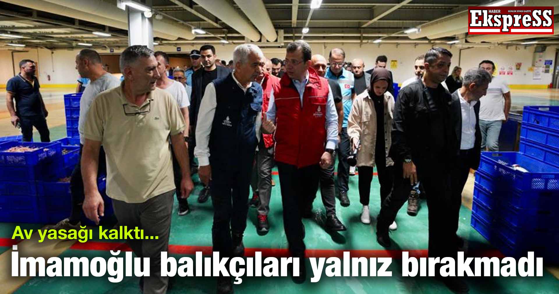 İmamoğlu balıkçıları yalnız bırakmadı